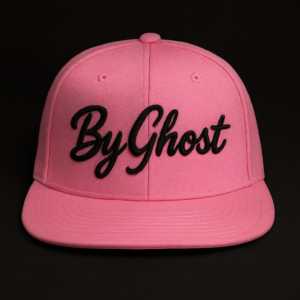 ByGhost Snap Back Hat Pink-Black