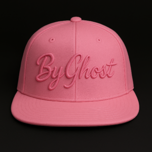 ByGhost Snap Back Hat Pink-Pink